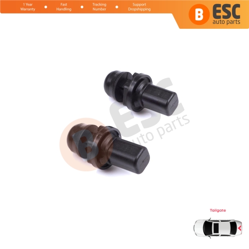 2 Pieces Rear Trunk Tailgate Stop Buffer for VW Seat Skoda 6X0827499 5KD827499 3C5827499B