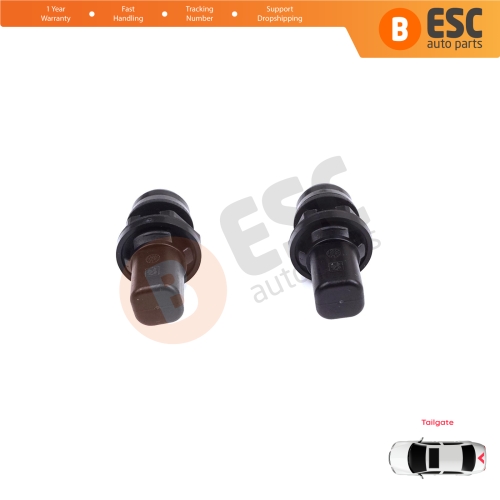 2 Pieces Rear Trunk Tailgate Stop Buffer for VW Seat Skoda 6X0827499 5KD827499 3C5827499B