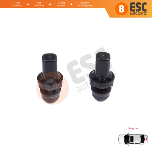2 Pieces Rear Trunk Tailgate Stop Buffer for VW Seat Skoda 6X0827499 5KD827499 3C5827499B