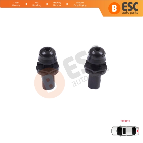 2 Pieces Rear Trunk Tailgate Stop Buffer for VW Seat Skoda 6X0827499 5KD827499 3C5827499B