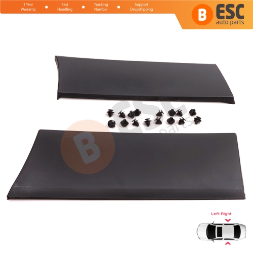 Rear Left Right Side Moulding Panel For Renault Trafic MK3 Fiat Talento Opel Vivaro B Nissan NV300 Primastar 788137407 788129036