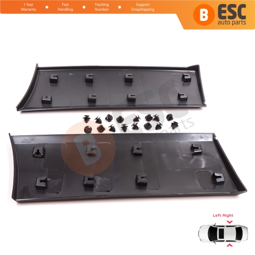 Rear Left Right Side Moulding Panel For Renault Trafic MK3 Fiat Talento Opel Vivaro B Nissan NV300 Primastar 788137407 788129036