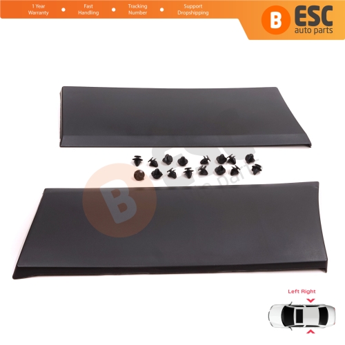 Rear Left Right Side Moulding Panel For Renault Trafic MK3 Fiat Talento Opel Vivaro B Nissan NV300 Primastar 788137407 788129036