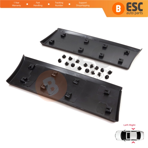 Rear Left Right Side Moulding Panel For Renault Trafic MK3 Fiat Talento Opel Vivaro B Nissan NV300 Primastar 788137407 788129036