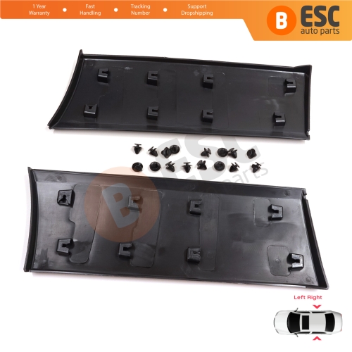 Rear Left Right Side Moulding Panel For Renault Trafic MK3 Fiat Talento Opel Vivaro B Nissan NV300 Primastar 788137407 788129036
