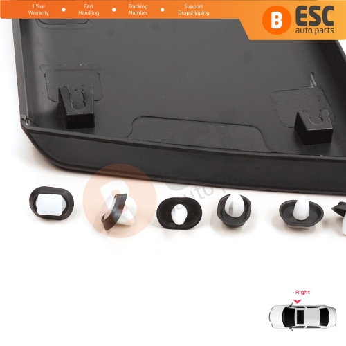 Right Side Door Moulding Panel For Fiat Ducato MK3 Boxer 250 Jumper Relay MK2 Daily 2006-2024 Promaster 8545FC