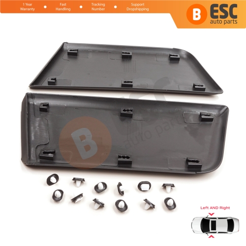 Left Right Side Door Moulding Panel For Fiat Ducato MK3 Boxer 250 Jumper Relay MK2 Daily 2006-2024 Promaster 8545FE 8545FC