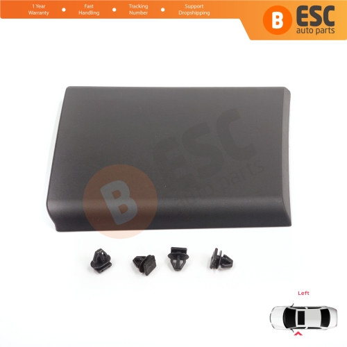 Left Side Moulding Panel Pillar Trim For Fiat Ducato MK3 Boxer 250 Jumper Relay MK2 Daily 2006-2024 8547W6