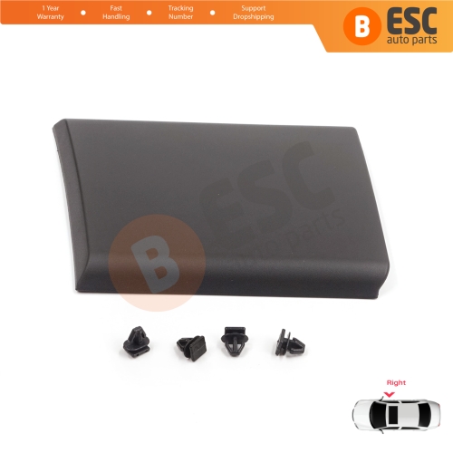 Right Side Moulding Panel Pillar Trim For Fiat Ducato MK3 Boxer 250 Jumper Relay MK2 Daily 2006-2024 8547W4