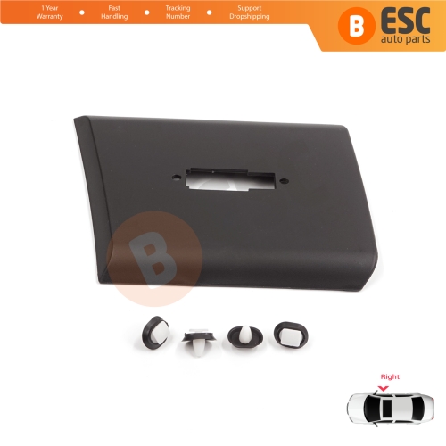 Right Side Moulding Panel Pillar Trim For Fiat Ducato MK3 Boxer 250 Jumper Relay MK2 Daily 2006-2024 8547W3