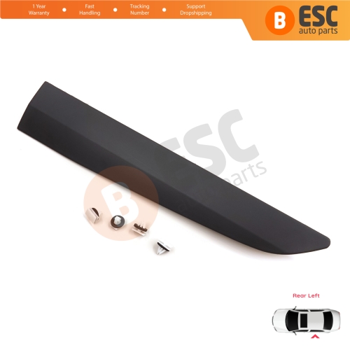 Rear Left Side Sliding Door Moulding Strip Panel For Ford Transit Tourneo Courier MK1 B460 2014-2023 1854160