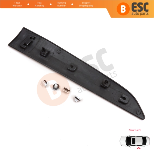 Rear Left Side Sliding Door Moulding Strip Panel For Ford Transit Tourneo Courier MK1 B460 2014-2023 1854160