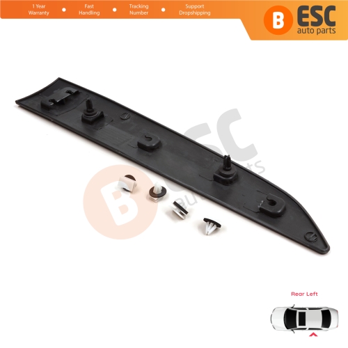 Rear Left Side Sliding Door Moulding Strip Panel For Ford Transit Tourneo Courier MK1 B460 2014-2023 1854160