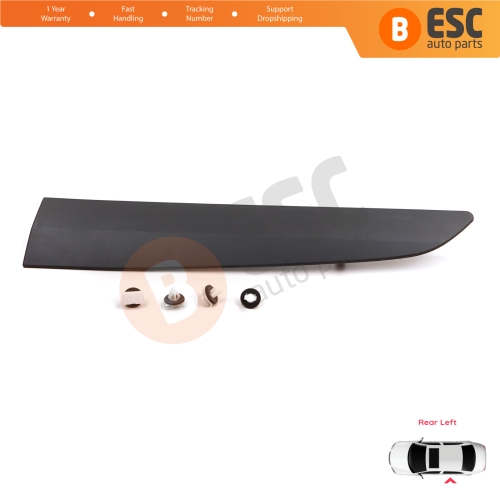Rear Left Side Sliding Door Moulding Strip Panel For Ford Transit Tourneo Courier MK1 B460 2014-2023 1854160