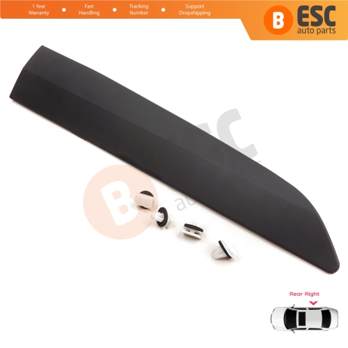 Rear Right Side Sliding Door Moulding Strip Panel For Ford Transit Tourneo Courier MK1 B460 2014-2023 1854158