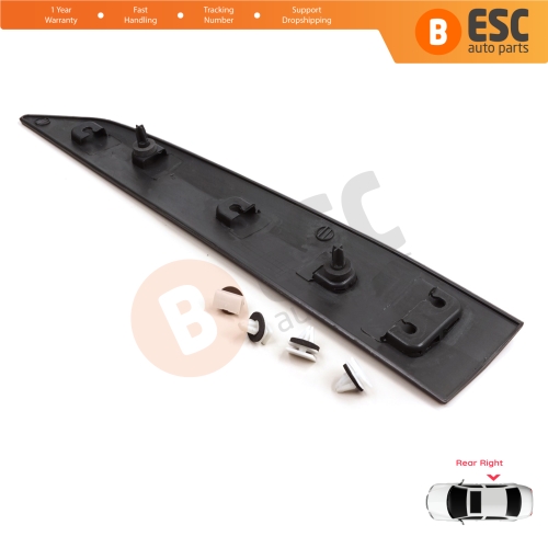 Rear Right Side Sliding Door Moulding Strip Panel For Ford Transit Tourneo Courier MK1 B460 2014-2023 1854158
