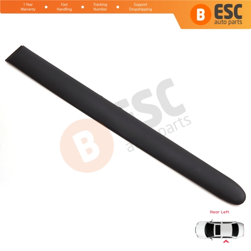 Rear Left Side Door Moulding Strip Panel For Peugeot 206 206+ 1998-2013  4/5 Door 8546E6