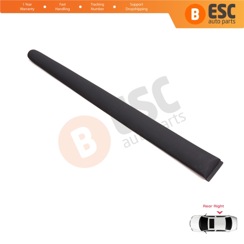 Rear Right Side Door Moulding Strip Panel For Peugeot 206 206+ 1998-2013  4/5 Door 8546E7