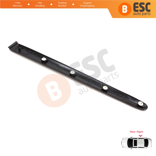 Rear Right Side Door Moulding Strip Panel For Peugeot 206 206+ 1998-2013  4/5 Door 8546E7