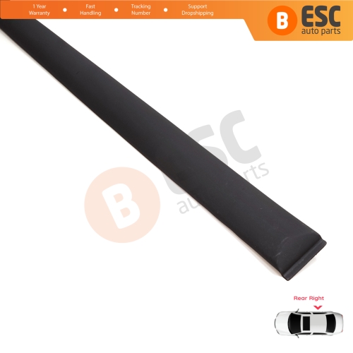 Rear Right Side Door Moulding Strip Panel For Peugeot 206 206+ 1998-2013  4/5 Door 8546E7