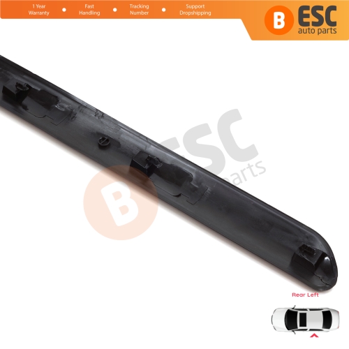 Rear Left Side Door Moulding Strip Panel For Peugeot 307 3A/C 3E 3H 2000-2012 4/5 Door 8546H5