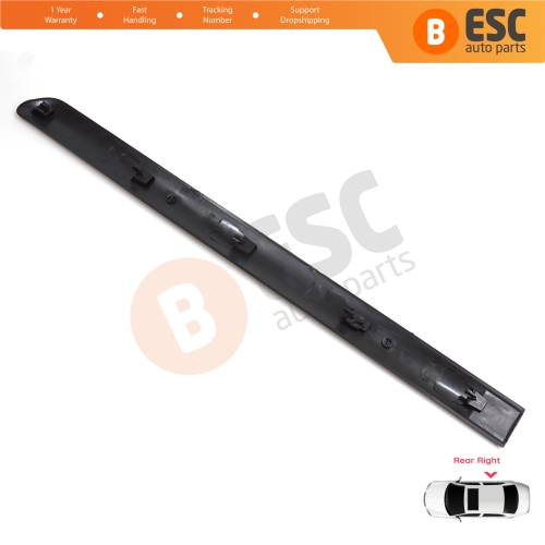 Rear Right Side Door Moulding Strip Panel For Peugeot 307 3A/C 3E 3H 2000-2012 4/5 Door 8546H6