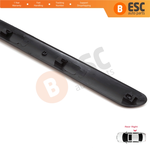 Rear Right Side Door Moulding Strip Panel For Peugeot 307 3A/C 3E 3H 2000-2012 4/5 Door 8546H6