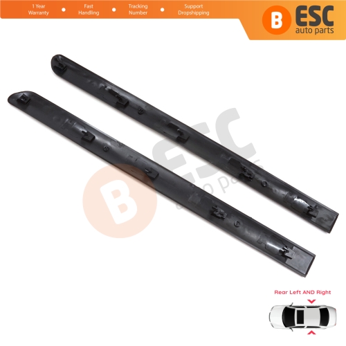 Rear Left Right Side Door Moulding Strip Panel For Peugeot 307 3A/C 3E 3H 2000-2012 4/5 Door 8546H5 8546H6