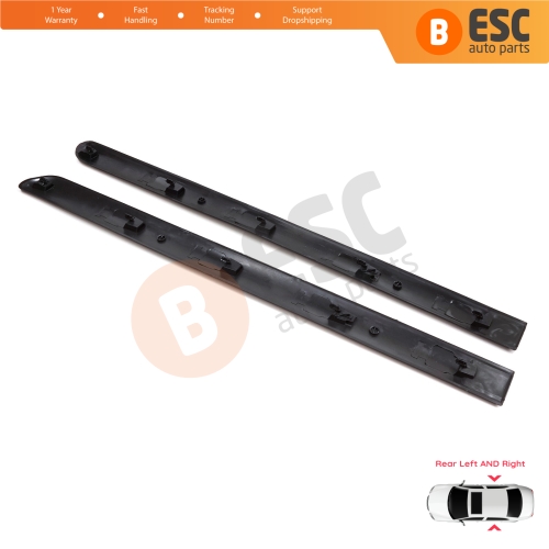 Rear Left Right Side Door Moulding Strip Panel For Peugeot 307 3A/C 3E 3H 2000-2012 4/5 Door 8546H5 8546H6