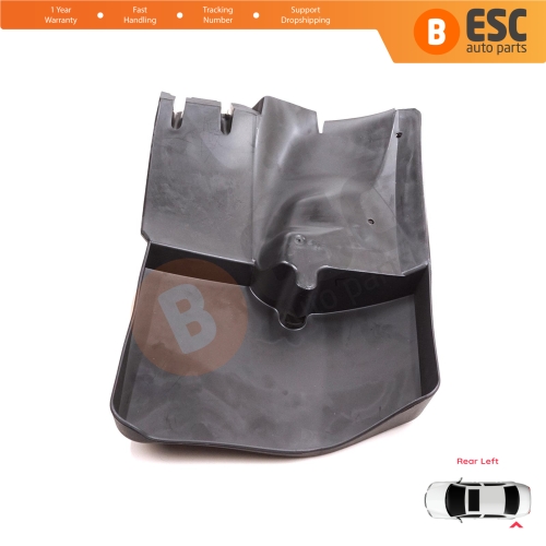 Rear Left Mud Flap Splash Guard for Mercedes Sprinter 906 NCV3 VW Crafter MK1 2006-2017 A9068820204