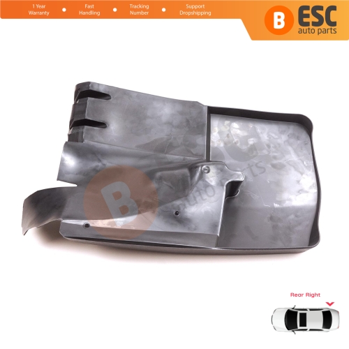 Rear Right Mud Flap Splash Guard for Mercedes Sprinter 906 NCV3 VW Crafter MK1 2006-2017 A9068820304
