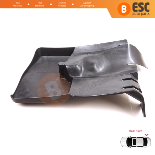 Rear Right Mud Flap Splash Guard for Mercedes Sprinter 906 NCV3 VW Crafter MK1 2006-2017 A9068820304