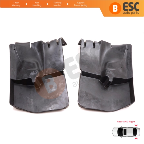 Rear Left Right Mud Flap Splash Guard for Mercedes Sprinter 906 NCV3 VW Crafter MK1 2006-2017 9068820204 9068820304