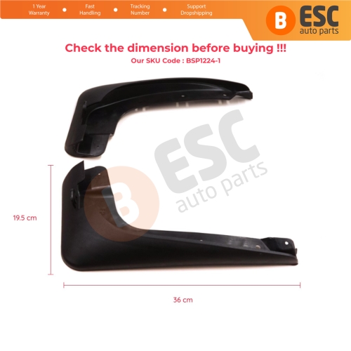 Front Right Left Mud Flap Splash Guard for Mercedes V Class Vito W447 2014-On A4478900000