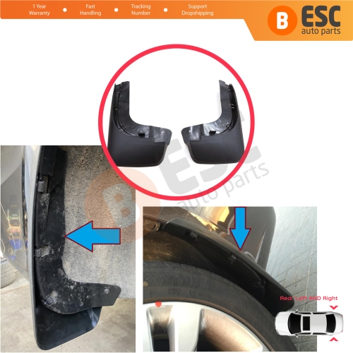 Rear Right Left Mud Flap Splash Guard for Mercedes V Class Vito W447 2014-On A4478900100