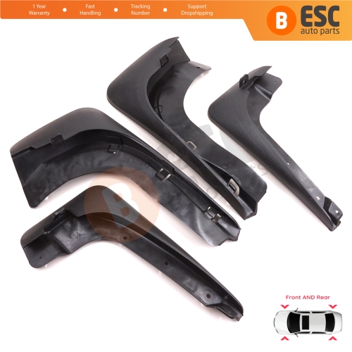 Front Rear Right Left Mud Flap Splash Guard for Mercedes V Class Vito W447 2014-On 4478900000 4478900100