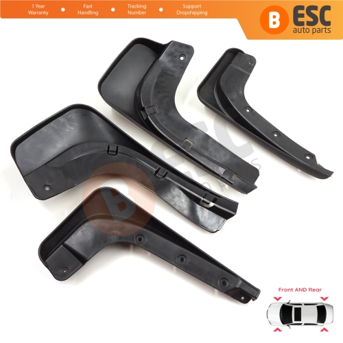 Front Rear Right Left Mud Flap Splash Guard for Mercedes V Class Vito W447 2014-On 4478900000 4478900100