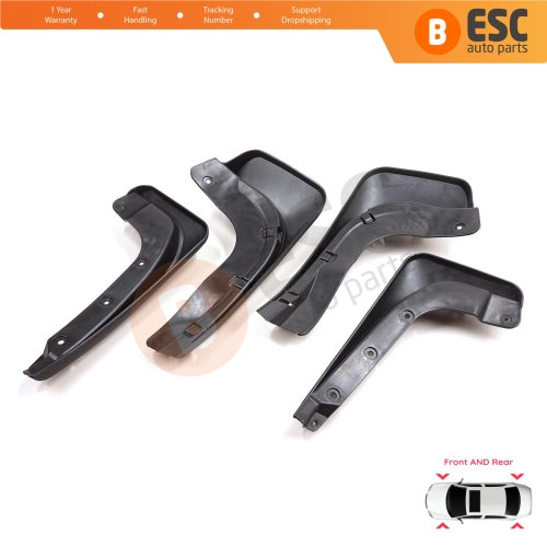 Front Rear Right Left Mud Flap Splash Guard for Mercedes V Class Vito W447 2014-On 4478900000 4478900100