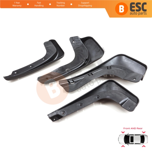 Front Rear Right Left Mud Flap Splash Guard for Mercedes V Class Vito W447 2014-On 4478900000 4478900100