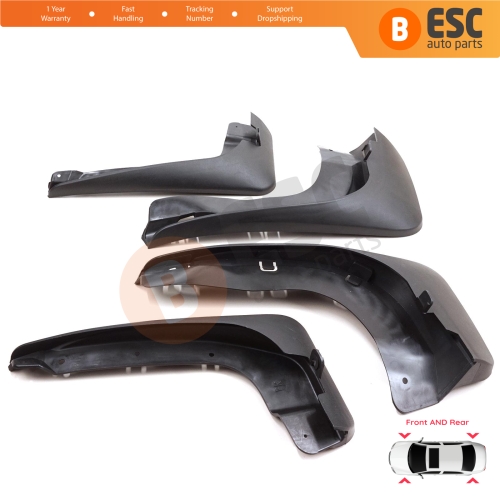 Front Rear Right Left Mud Flap Splash Guard for Mercedes V Class Vito W447 2014-On 4478900000 4478900100