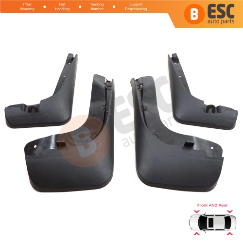 Front Rear Right Left Mud Flap Splash Guard for Mercedes V Class Vito W447 2014-On 4478900000 4478900100