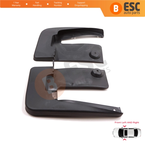 Front Right Left Mud Flap Splash Guard for Mercedes Sprinter 907 910 VW Crafter SY SZ 2017-On 9108890000 9108890100