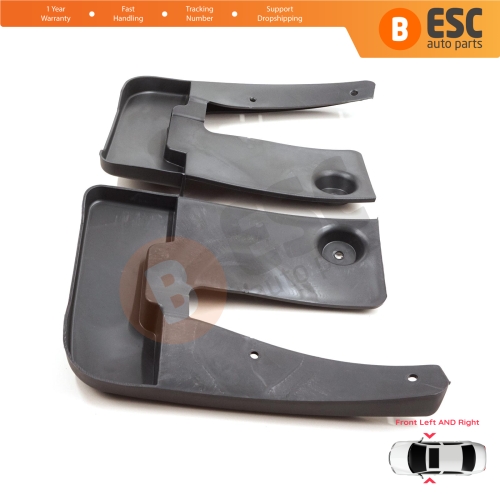 Front Right Left Mud Flap Splash Guard for Mercedes Sprinter 907 910 VW Crafter SY SZ 2017-On 9108890000 9108890100