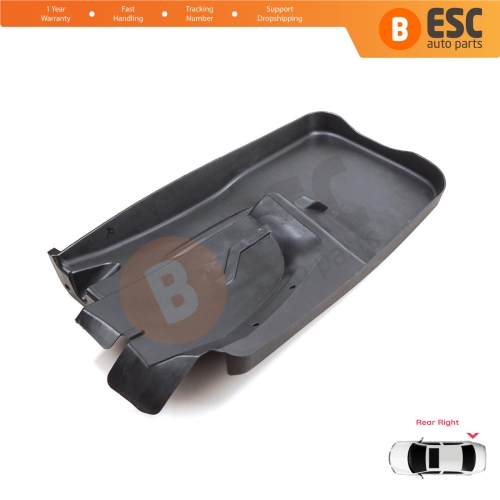 Rear Right Mud Flap Splash Guard for Mercedes Sprinter 907 910 VW Crafter SY SZ 2017-On A9078890300