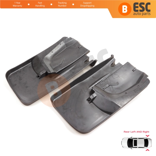 Rear Left Right Mud Flap Splash Guard for Mercedes Sprinter 907 910 VW Crafter SY SZ 2017-On 9078890200 9078890300
