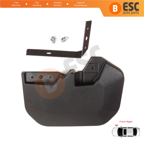Front Right Mud Flap Splash Guard for Ford Transit MK8 T18 V363 FAD FBD FCD FDD FED 2013-On 1820756