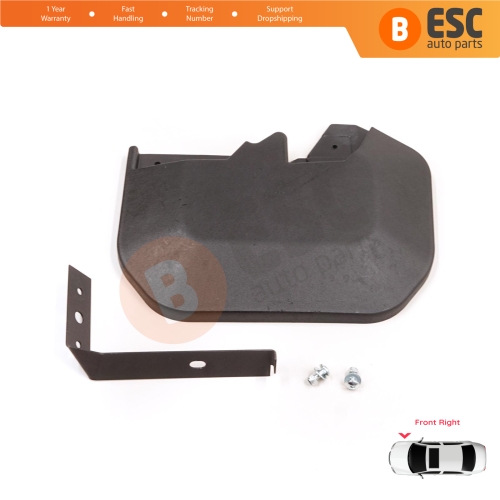 Front Right Mud Flap Splash Guard for Ford Transit MK8 T18 V363 FAD FBD FCD FDD FED 2013-On 1820756