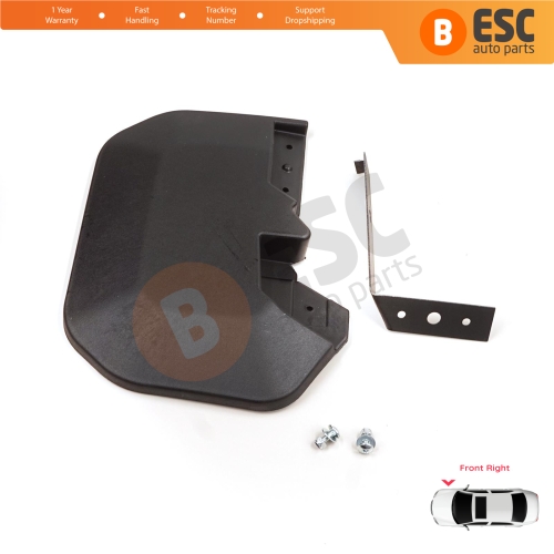 Front Right Mud Flap Splash Guard for Ford Transit MK8 T18 V363 FAD FBD FCD FDD FED 2013-On 1820756