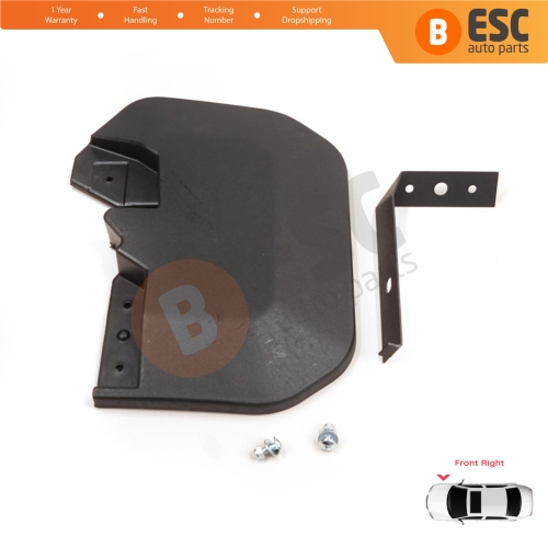 Front Right Mud Flap Splash Guard for Ford Transit MK8 T18 V363 FAD FBD FCD FDD FED 2013-On 1820756