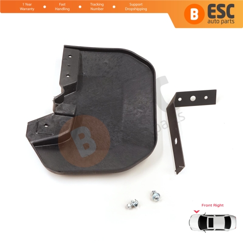 Front Right Mud Flap Splash Guard for Ford Transit MK8 T18 V363 FAD FBD FCD FDD FED 2013-On 1820756